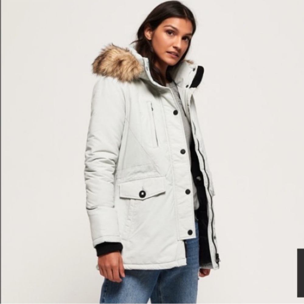 Ecko Red Down Feather Winter Parka Jacket